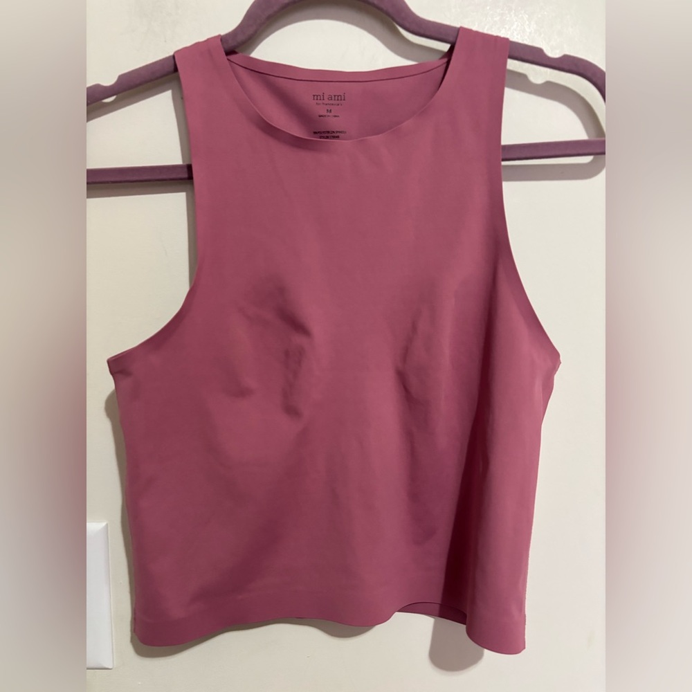 miami Sleeveless Scoop Tank Top